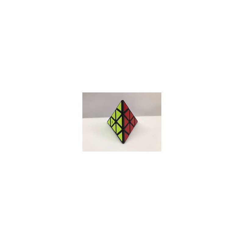 Cubo de rubik qiyi qiming pyraminx bordes negros