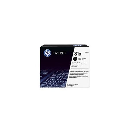 Toner hp cf281x  negro n 81x 25000pag
