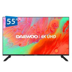Tv daewoo 55 pollici led 4k uhd - 55dm65uv - smart tv
