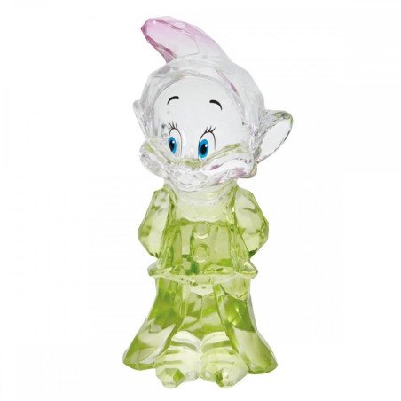 Figura enesco disney cristal blancanieves enanito dopey tontn