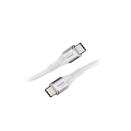 Cable usb - c a usb - c intenso 1.5m c315c blanco