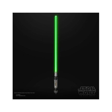 Replica sable de luz hasbro star wars black series force fx elite sabine wren