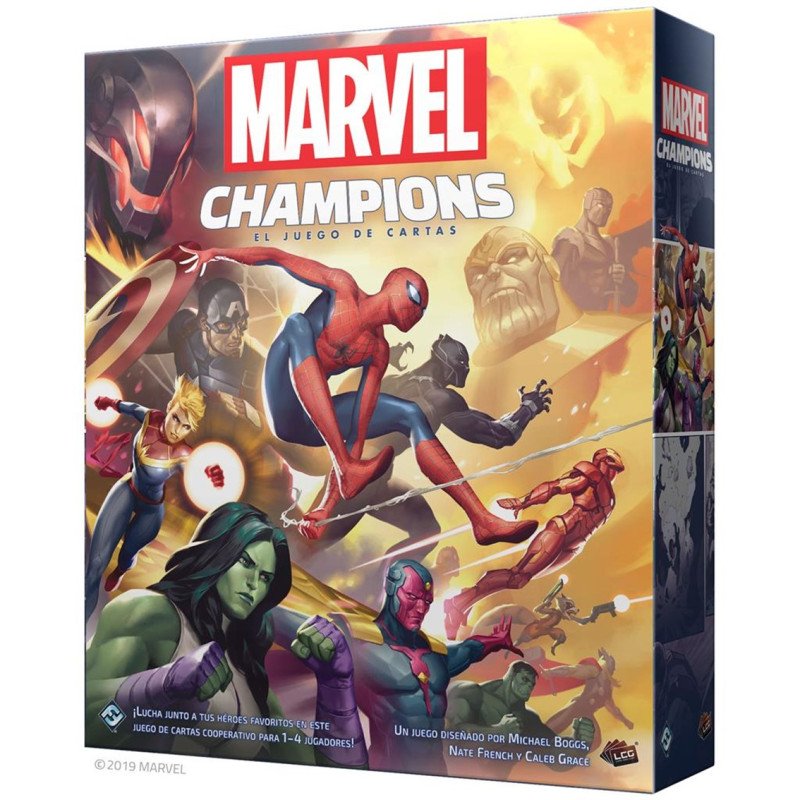 Gioco da tavolo Asmodee Marvel Champions: il gioco di carte pegi 14