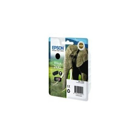 Cartucho tinta epson t243140 negro xl para epson xp - 750 c13t24314010 -  elefante