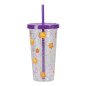 Vaso con pajita paladone wish