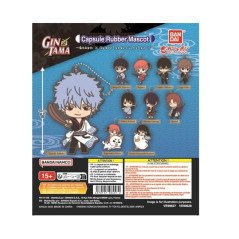 Set gashapon 40 articoli gintama capsule rubber mascot