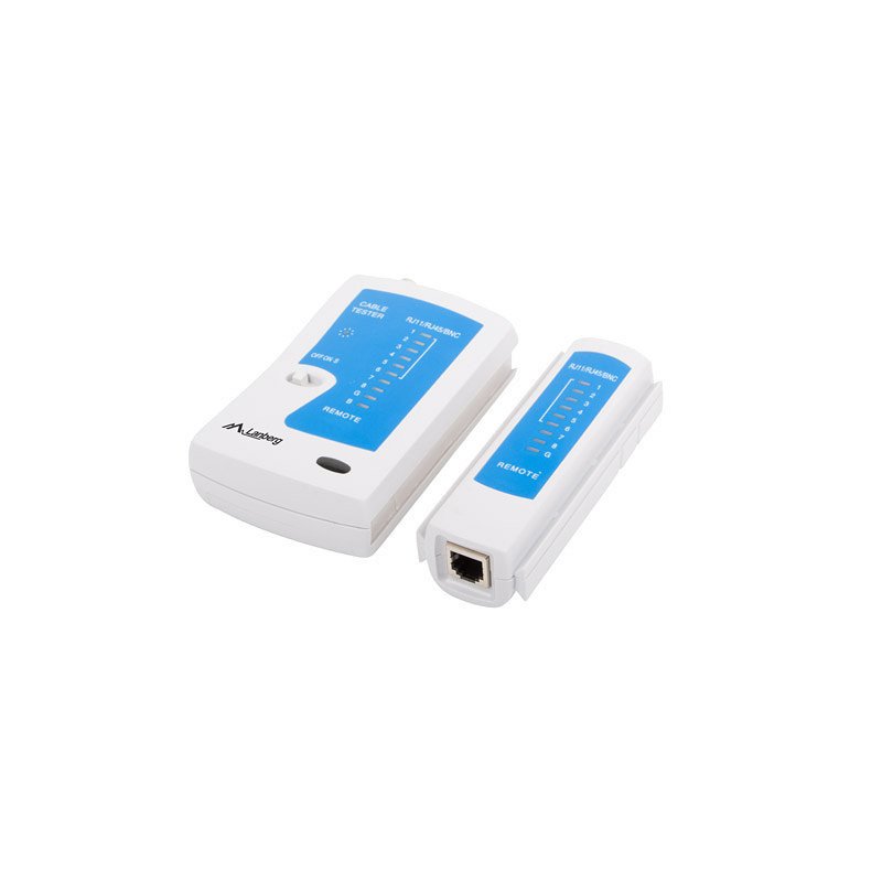 Tester cable lanberg rj45 rj12 rj11 utp - ftp - sftp coaxial