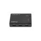 Switch video lanberg 4k - 3 x hdmi - micro usb - negro - control remoto