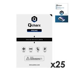 Laminate di protezione frontali qcharx hidrogelprime per qx1 lite 25 unità