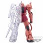 Figura banpresto zaku char's custom  mobile suit gundam internal structure ver.a