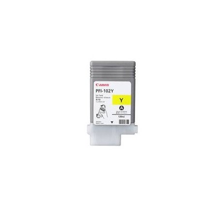 Cartucho canon pfi - 102 amarillo ipf500 -  ipf510 -  lp17 -  ipf600 -  ipf610 -  ipf605 -  lp24 -  ipf650 -  ipf655 -  ipf700 -