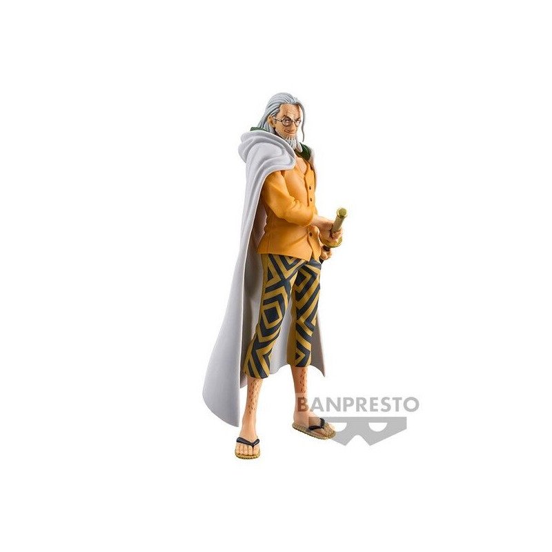 Figura banpresto one piece wanokuni dxf the grandline series silvers rayleigh 17cm