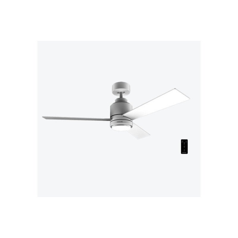 Ventilador techo cecotec energysilence aero 4850 style white led y mando
