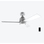 Ventilador techo cecotec energysilence aero 4850 style white led y mando