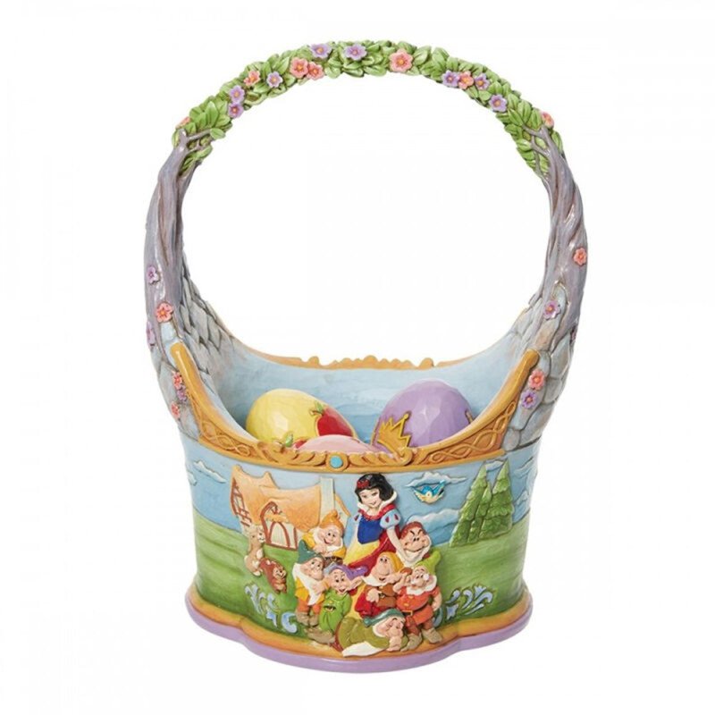 Cestino di Pasqua Enesco con 3 uova Biancaneve