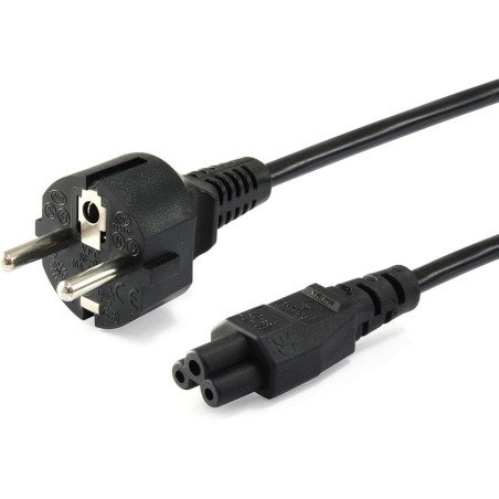 Cable alimentacion c5 a cee7 - 4 equip trebol 1.8m