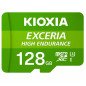 Tarjeta micro sd kioxia 128gb exceria high endurance uhs - i c10 r98 con adaptador