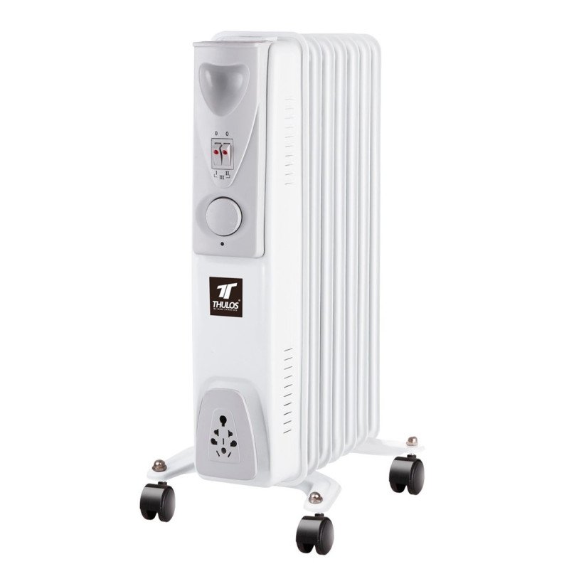 Radiatore ad olio Thulos th - rac702 1500w