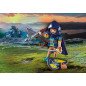 Playmobil novelmore -  gwynn con equipo de combate