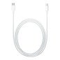 Cable lightning a usb tipo c apple 1m -  macho - macho -  blanco