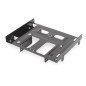 Adaptador disco duro 5.25 pulgadas ewent ew7002 para formato 2.5 pulgadas - 3.5 pulgadas