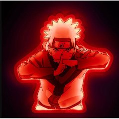 Mural lampada neon teknofun madcow entertainment naruto shippuden 40 cm