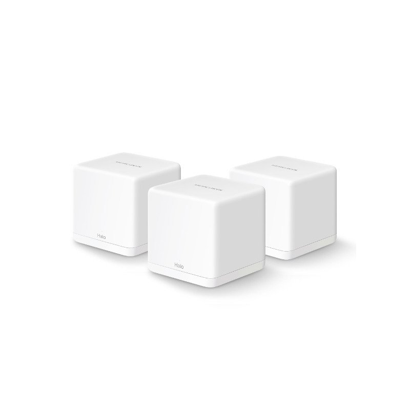 Router mesh mercusys halo h30g pack de 3 1300mbps