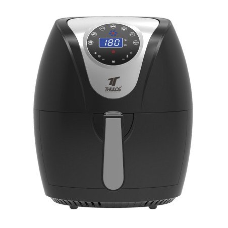 Friggitrice ad aria airfryer senza olio thulos th - fr3245 1400w 4.5l con cestello 3.2l
