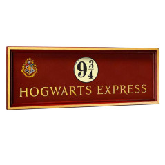 Placa the noble collection harry potter andn 9 3 - 4