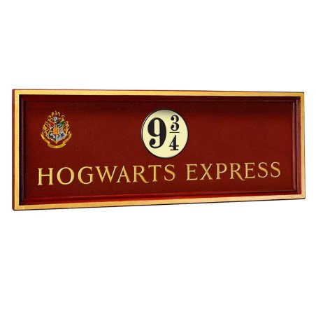 Placa the noble collection harry potter andn 9 3 - 4