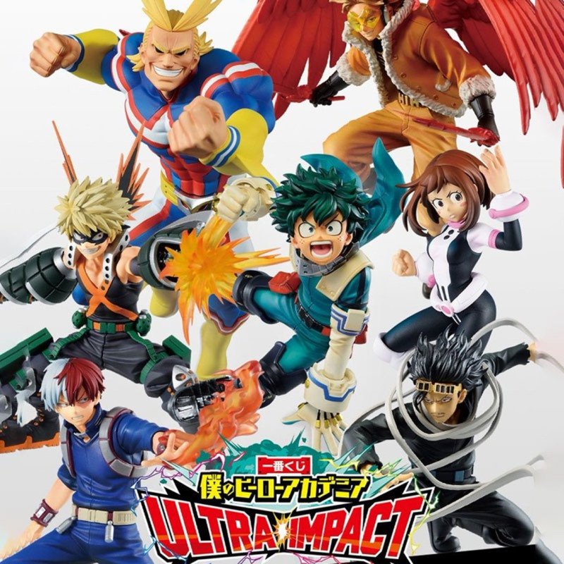Ichiban kuji banpresto il mio eroe accademia ultra impatto