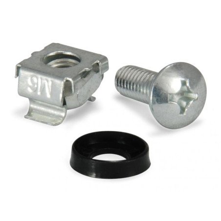 Kit tornilleria m6 equip para armario rack 19 pulgadas 20uds