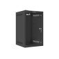 Armario rack lanberg 9u 280x310 auto ensamblado 10 pulgadas hasta 20 kg negro
