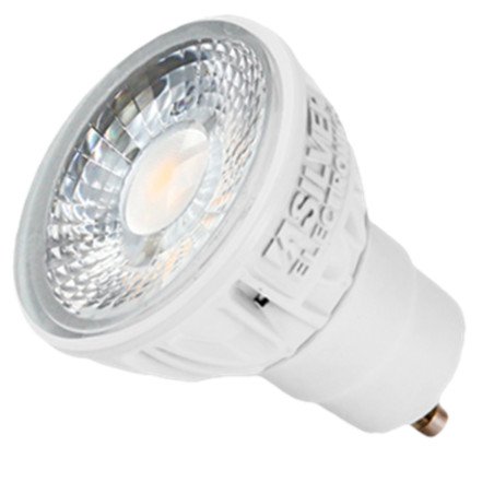 Bombilla led pro+ silver electronics dicroica 5w60w -  gu10 -  5000k -  38 -  470 lm -  luz blanca -  a+ -  acabado blanco