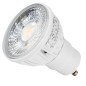 Bombilla led pro+ silver electronics dicroica 5w60w -  gu10 -  5000k -  38 -  470 lm -  luz blanca -  a+ -  acabado blanco