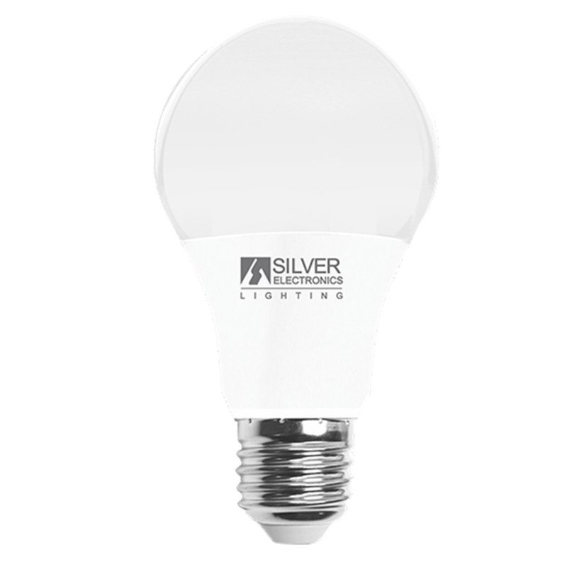 Bombilla led eco decorativa silver electronics estandar 10w85w -  e27 -  2700k -  820 lm -  180 -  luz extra calida -  a+