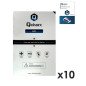 Lamine di protezione frontali per tablet qcharx idrogel hd qx1 lite 10 unità
