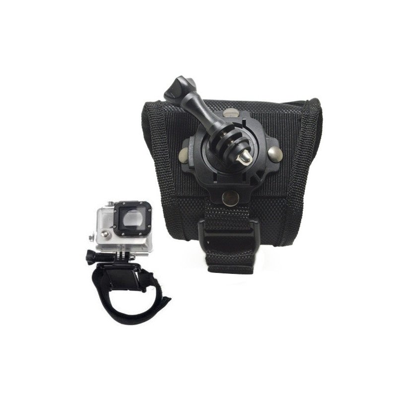 Accesorio soporte mueca ajustable con rotacion velcro de 360 phoenix para camaras sport & gopro hero 4 - 3+ - 3 - 2 - 1 de color