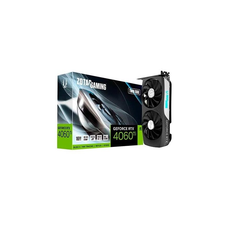 Tarjeta grafica zotac rtx 4060ti 16gb twin edge gddr6