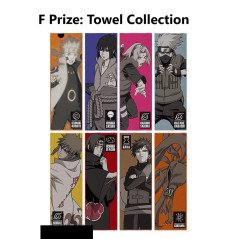 Assortimento di asciugamani Bandai 24 pezzi Naruto Will of Fire edizione esclusiva