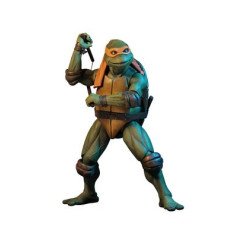 Michelangelo figura 42 cm teenage mutant ninja turtles movie 1990 1 - 4 scale (re - run)