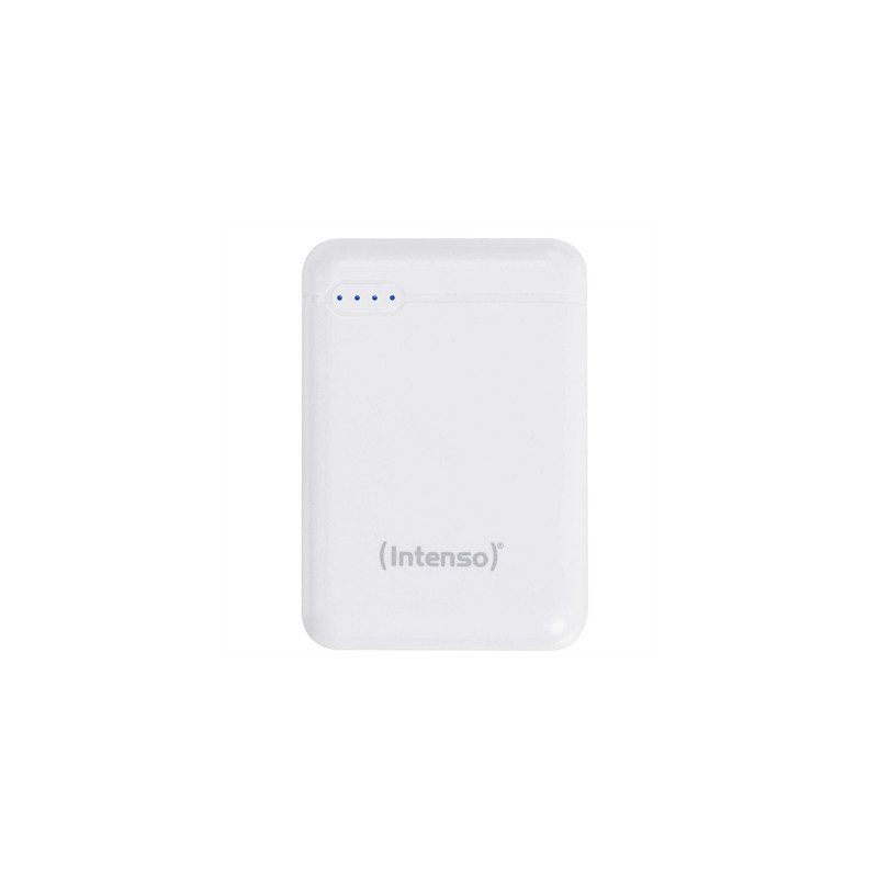 Powerbank intenso xs10000 10000mah usb tipo a usb tipo c blanco slim