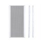 Kit panel malla frontal rgb lian li o11d evo white