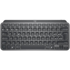Teclado logitech mx keys mini grafito wireless inalambrico qwerty espaol