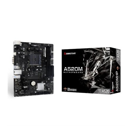 Placa base biostar am4 a520mhp matx