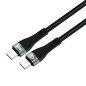 Cable usb - c conceptronic  macho -  macho 2m pd 3.0 100w 20v 5a 480mbps e - mark