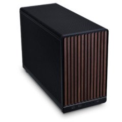 LIAN LI X DAN A3 TORRE MICRO-ATX IN LEGNO NERO