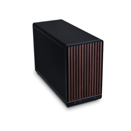 LIAN LI X DAN A3 TORRE MICRO-ATX IN LEGNO NERO