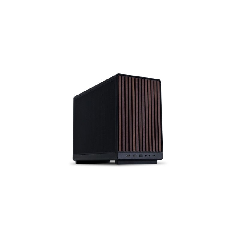LIAN LI X DAN A3 TORRE MICRO-ATX IN LEGNO NERO