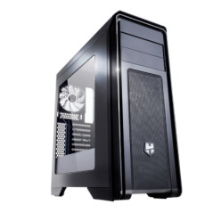NOX HUMMER ZX ATX CASE PER COMPUTER DA GIOCO USB 3.0 NERO SENZA FINESTRA IN ACRILICO